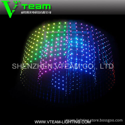 Vteam IDOT P35mm Circle-shaped Transparent LED Screen Decoration